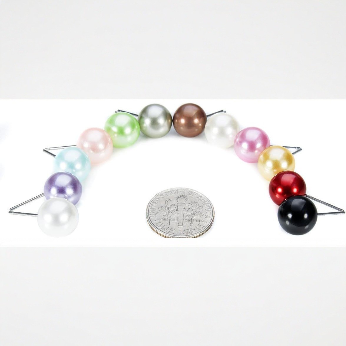 儿童珍珠耳钉 - 图片3