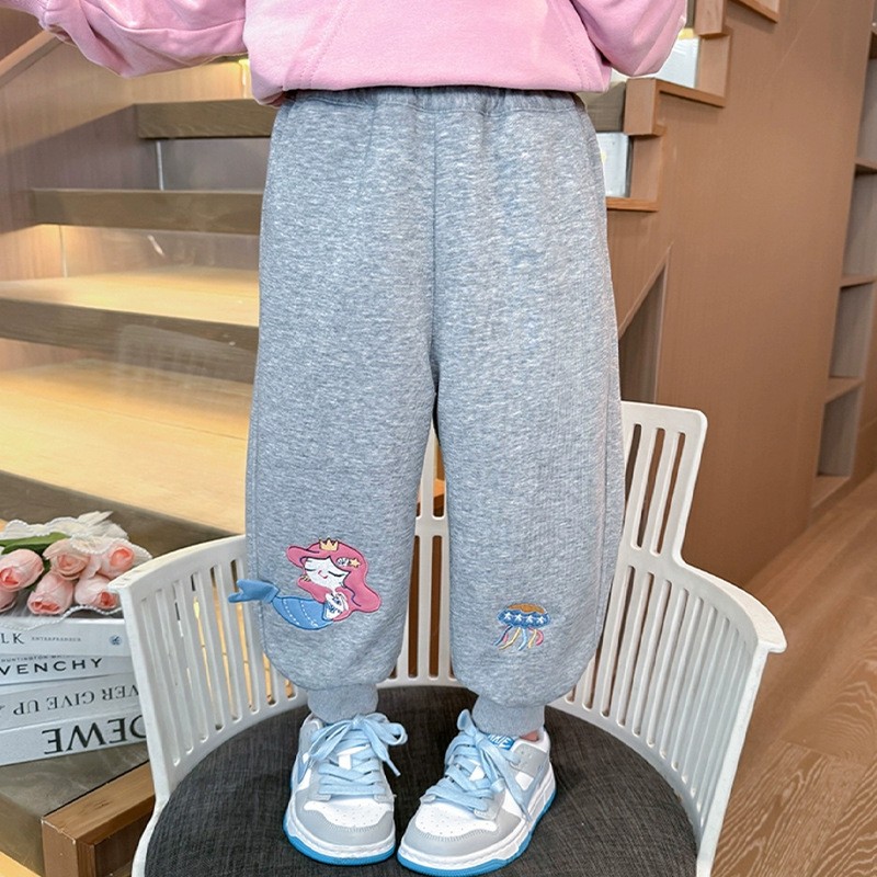 女童美人鱼卫裤春秋款 - 图片2